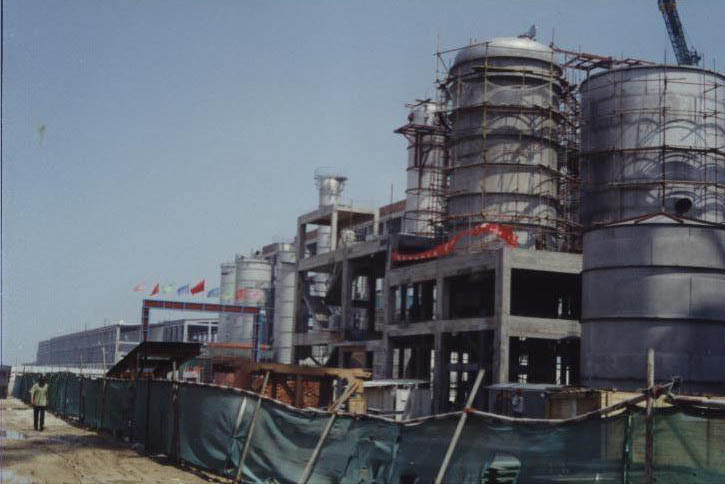 日照30萬噸漿廠蒸煮罐現(xiàn)場3